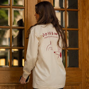 Off-White Long Sleeve - Dogs & Wine Make Everything Fine