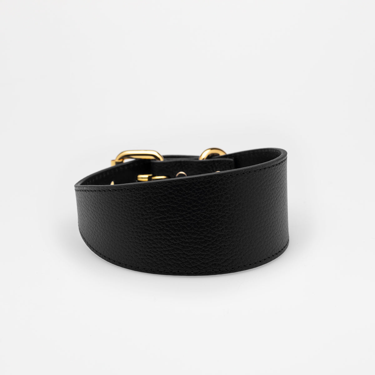 Black Dog Collar Wide