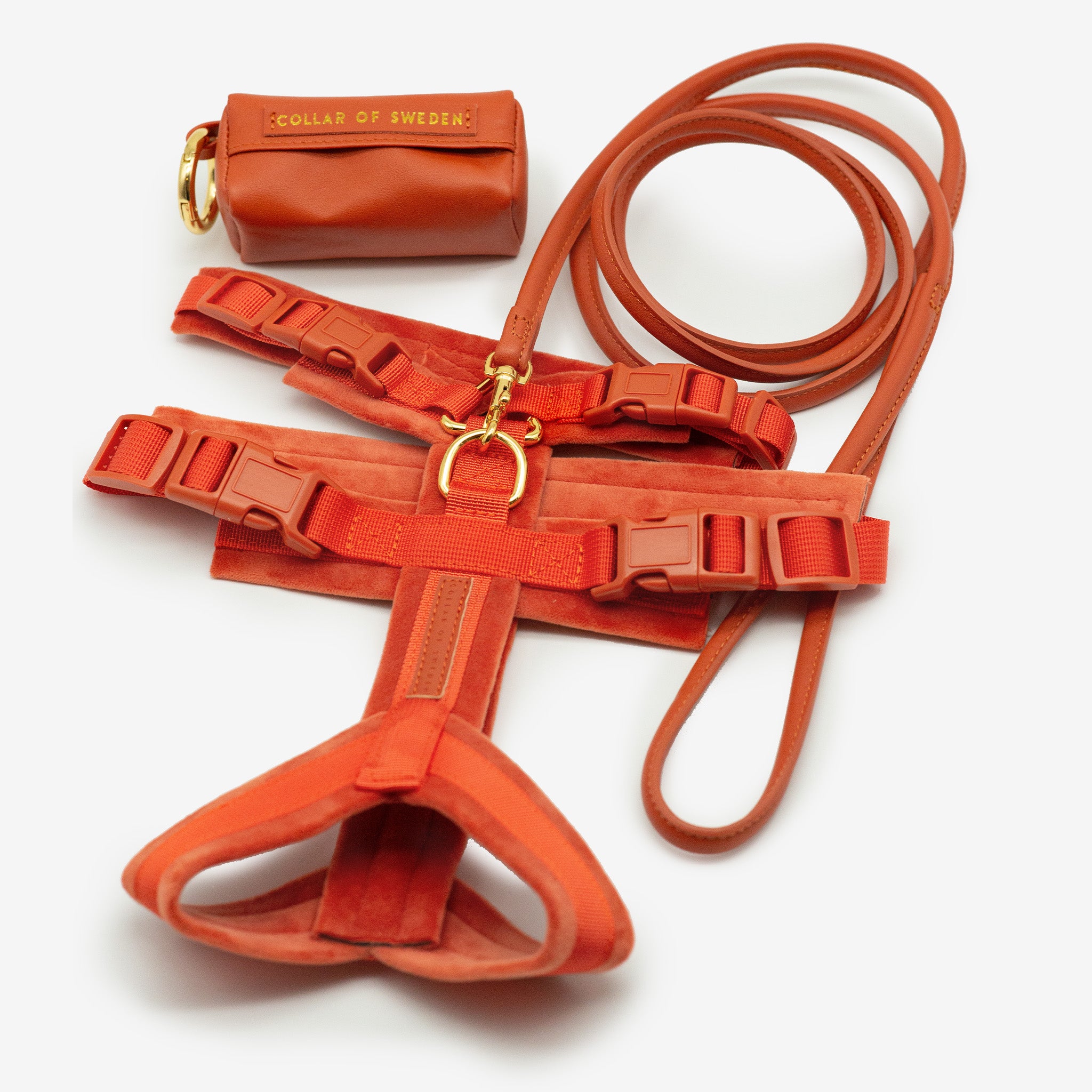 Cognac Y-Harness
