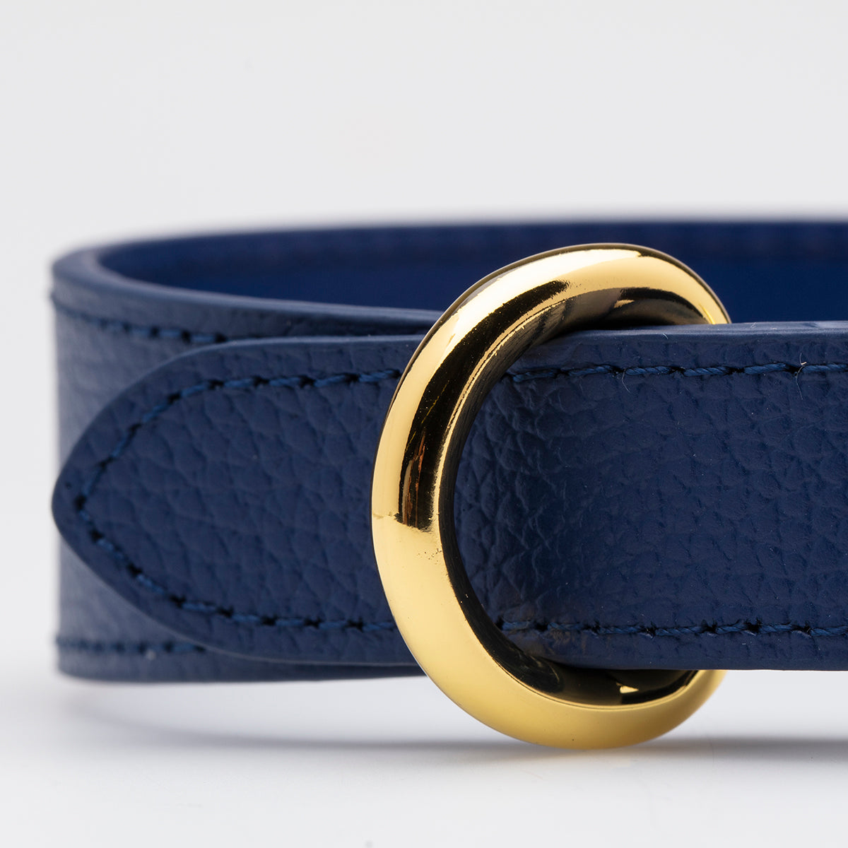 Dark Blue Dog Collar Thin