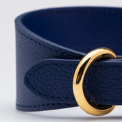 Dark Blue Dog Collar Wide