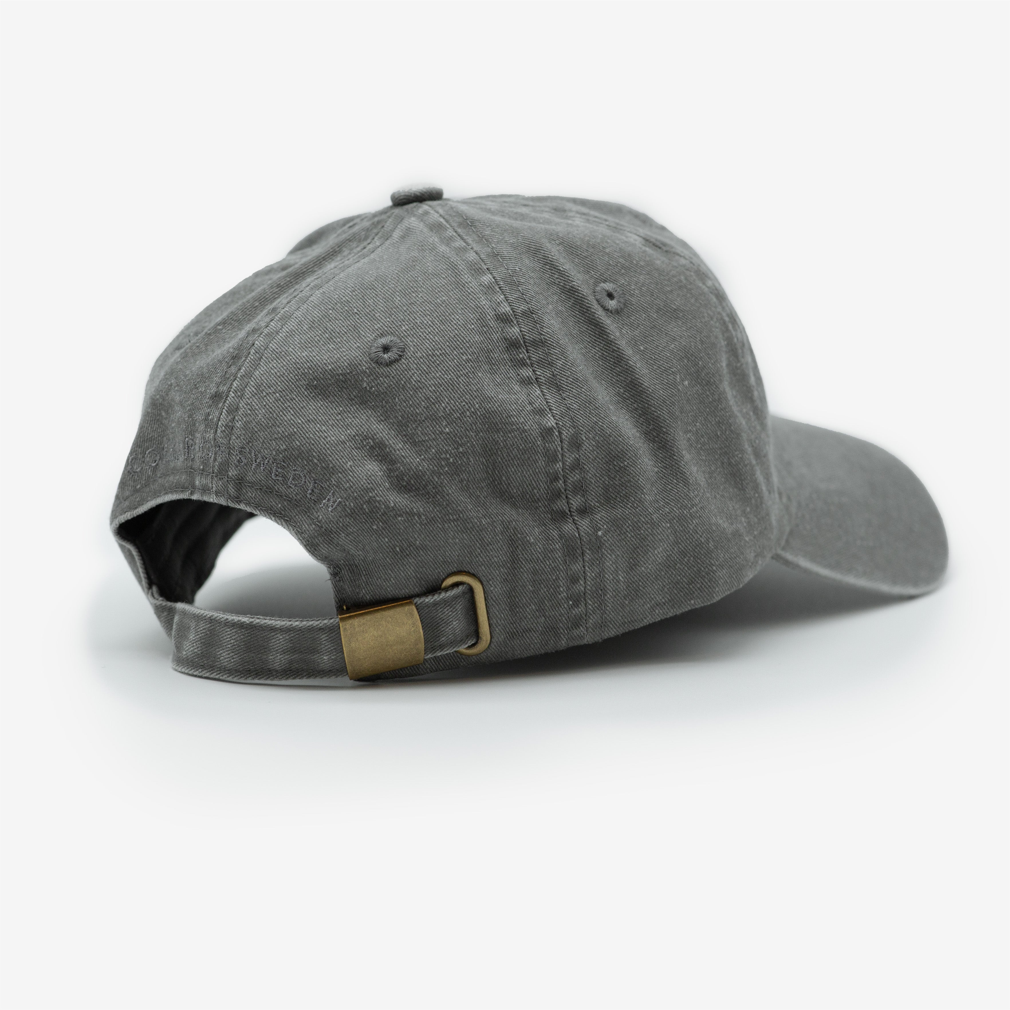 Grey Denim Cap - Hot Dog
