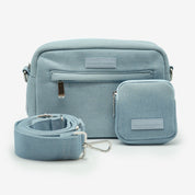 Denim Dog Walking Bag - Crossbody