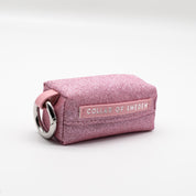 Pink Glitter Poop Bag Holder