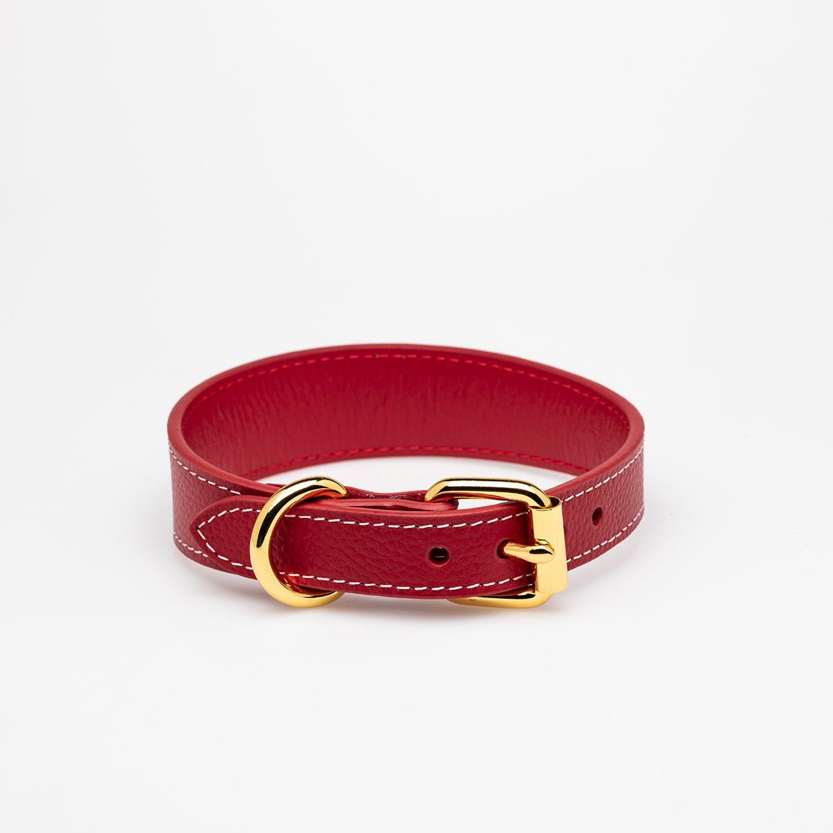 image - Red Vegan Collar Large Thin